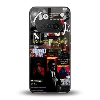 Star Boy Aura back phone cover | glass case for nothing phone 3a