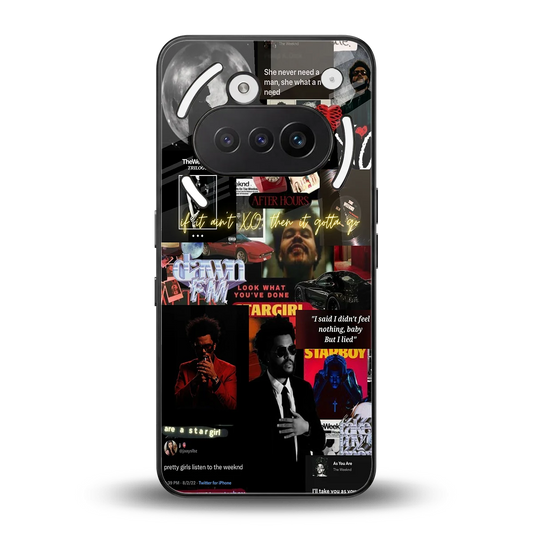 Star Boy Aura back phone cover | glass case for nothing phone 3a