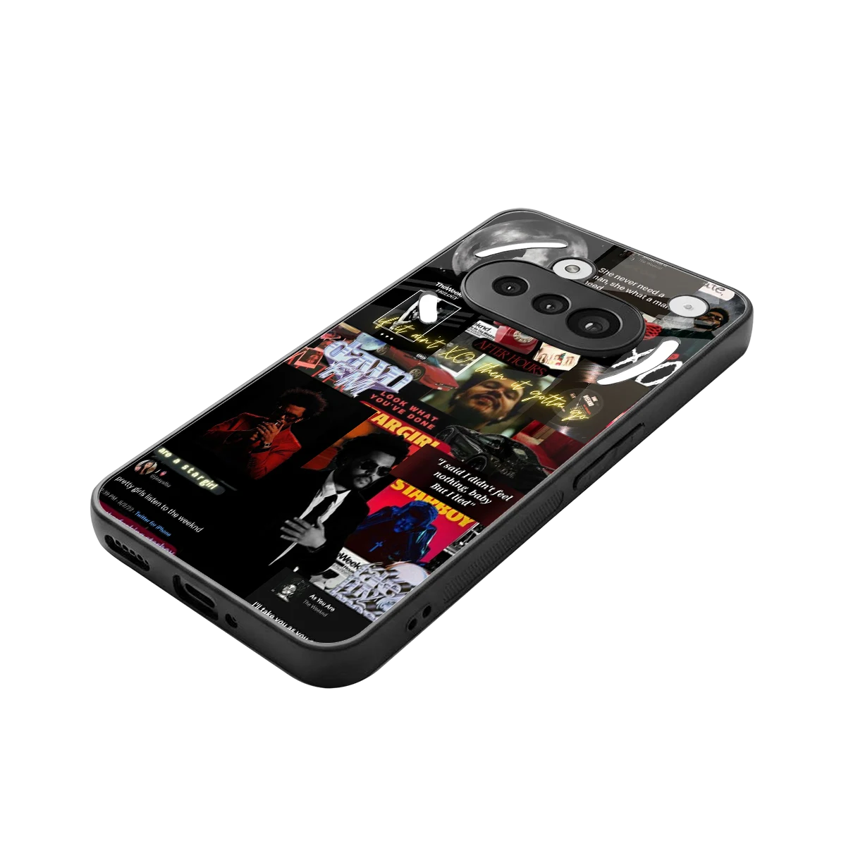 Star Boy Aura stylish phone case for nothing phone 3a | glossy glass and slim fit