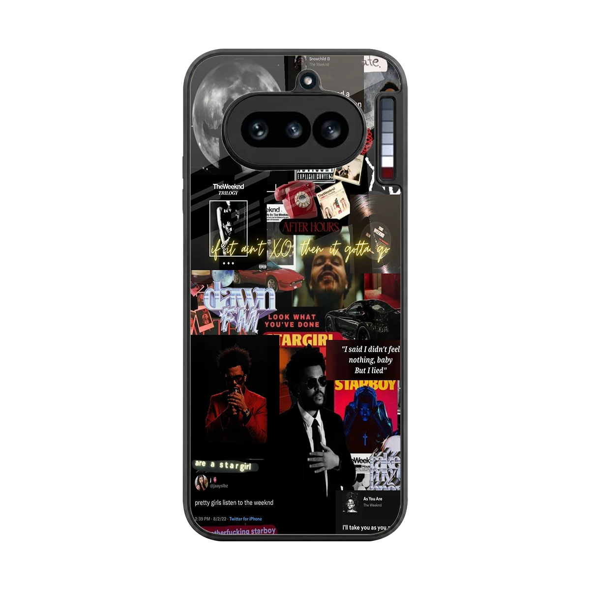 Star Boy Aura back phone cover | glass case for nothing phone 4a