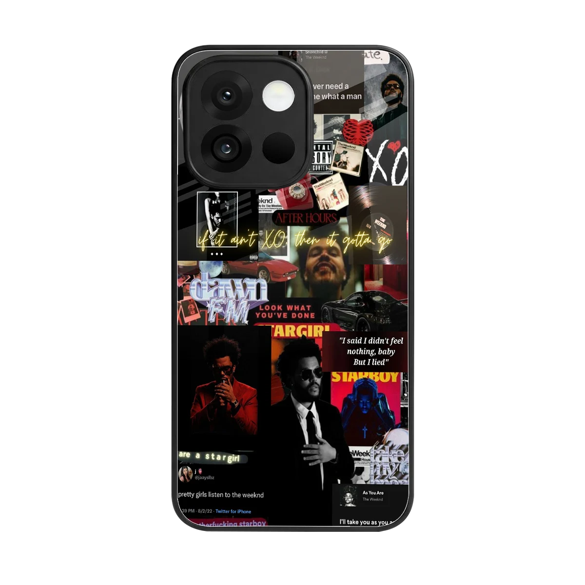 Star Boy Aura back phone cover | glass case for oneplus 13s