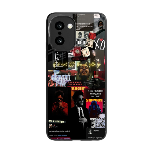 Star Boy Aura back phone cover | glass case for oneplus 15r
