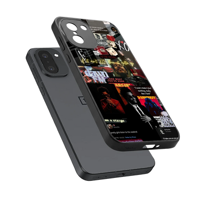 Star Boy Aura sleek oneplus 15r cover with tempered glass back and TPU edges