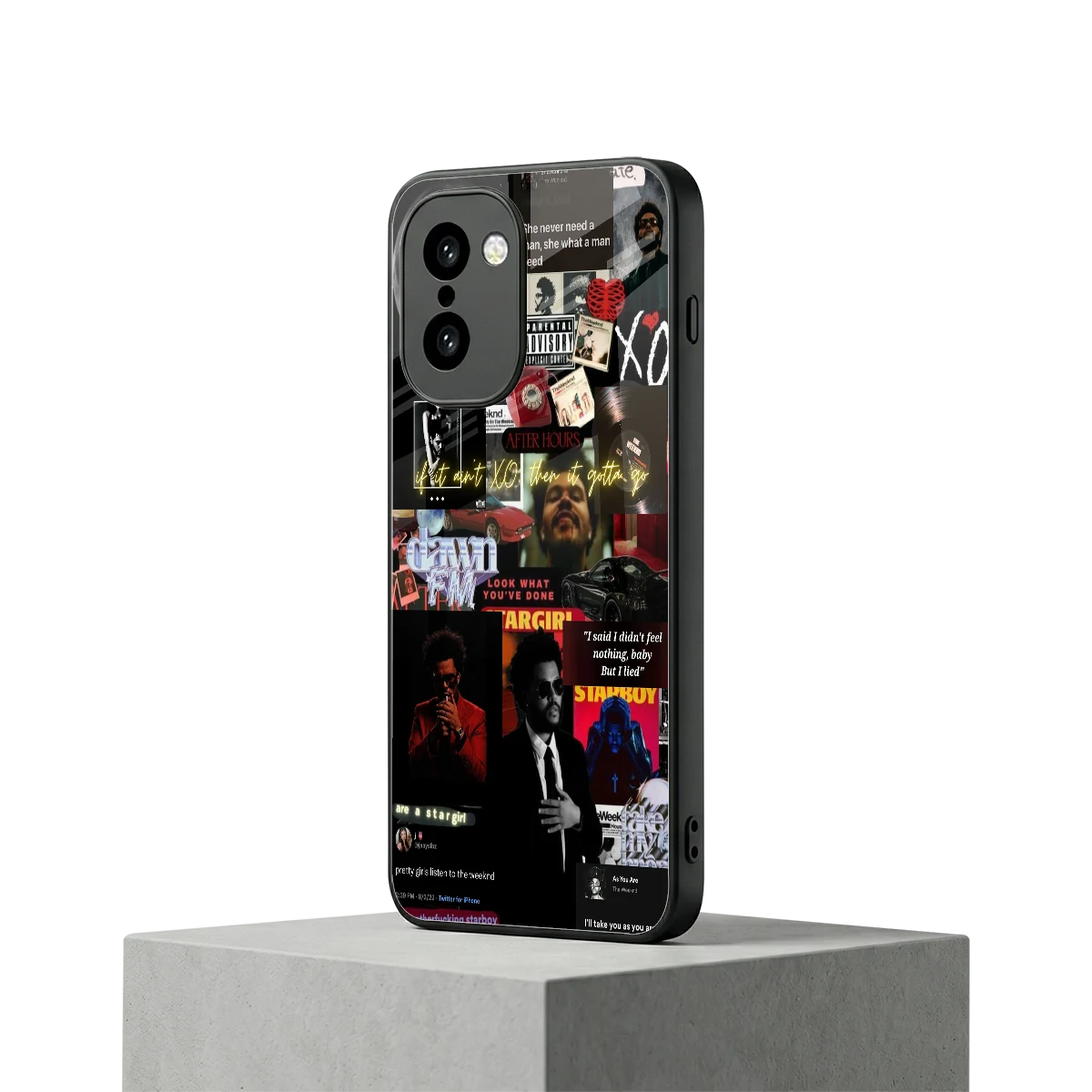Star Boy Aura oneplus 15r mobile cover | shockproof glass phone case