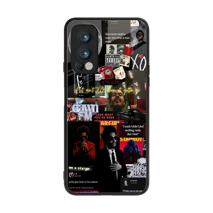 Star Boy Aura back phone cover | glass case for oneplus nord 2