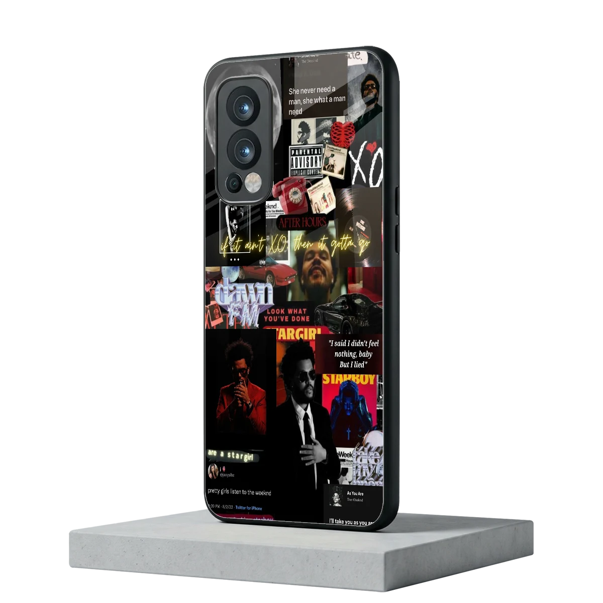 Star Boy Aura oneplus nord 2 mobile cover | shockproof glass phone case