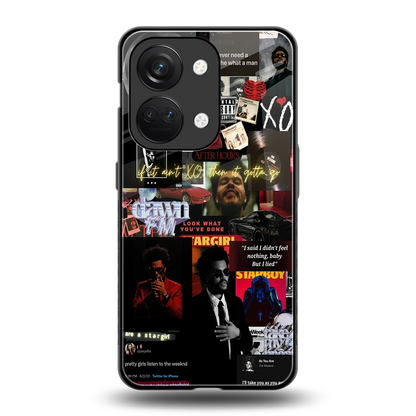 Star Boy Aura back phone cover | glass case for oneplus nord 3