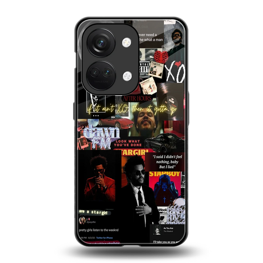 Star Boy Aura back phone cover | glass case for oneplus nord 3