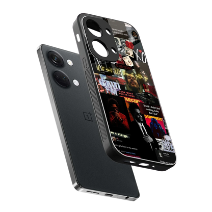 Star Boy Aura sleek oneplus nord 3 cover with tempered glass back and TPU edges