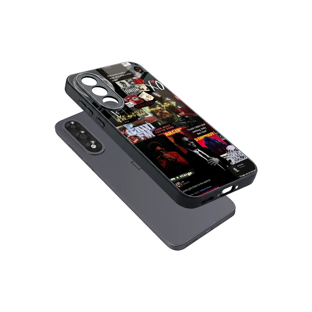Star Boy Aura sleek oneplus nord 5 cover with tempered glass back and TPU edges