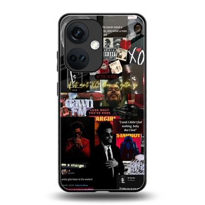 Star Boy Aura back phone cover | glass case for oneplus nord ce 3