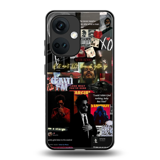 Star Boy Aura back phone cover | glass case for oneplus nord ce 3