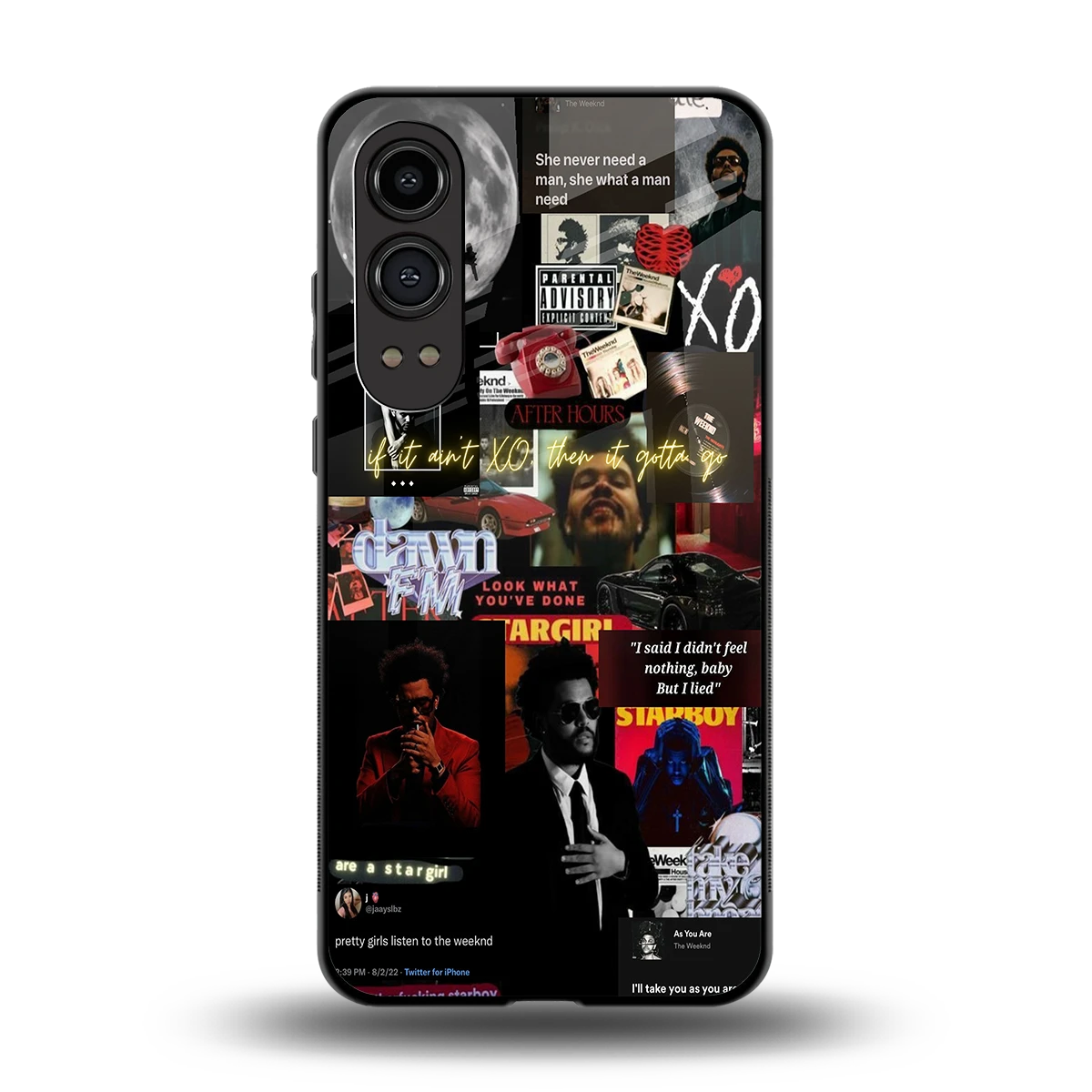 Star Boy Aura back phone cover | glass case for oneplus nord ce 4 lite