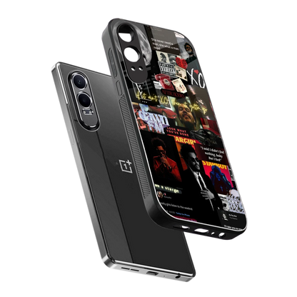 Star Boy Aura sleek oneplus nord ce 4 lite cover with tempered glass back and TPU edges