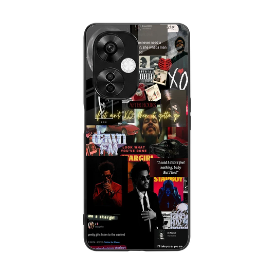 Star Boy Aura back phone cover | glass case for oneplus nord ce 3 lite