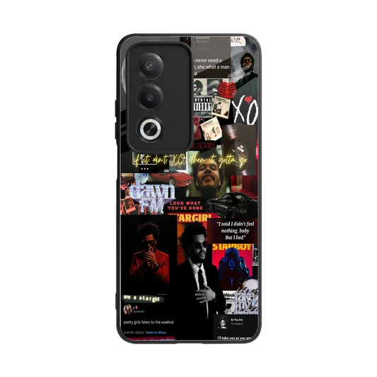 Star Boy Aura back phone cover | glass case for oppo a3 pro