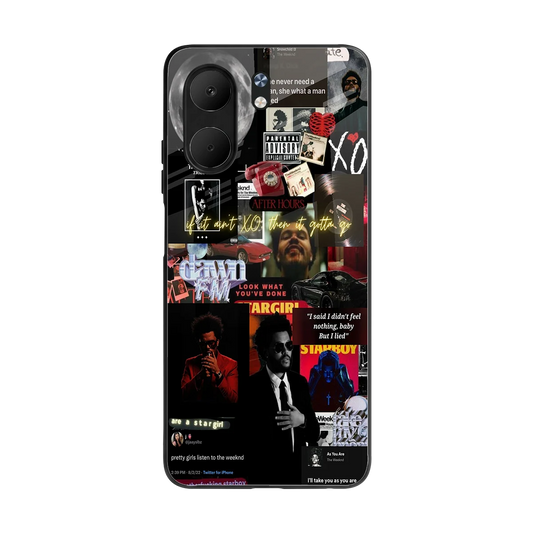 Star Boy Aura back phone cover | glass case for oppo a5x 5g