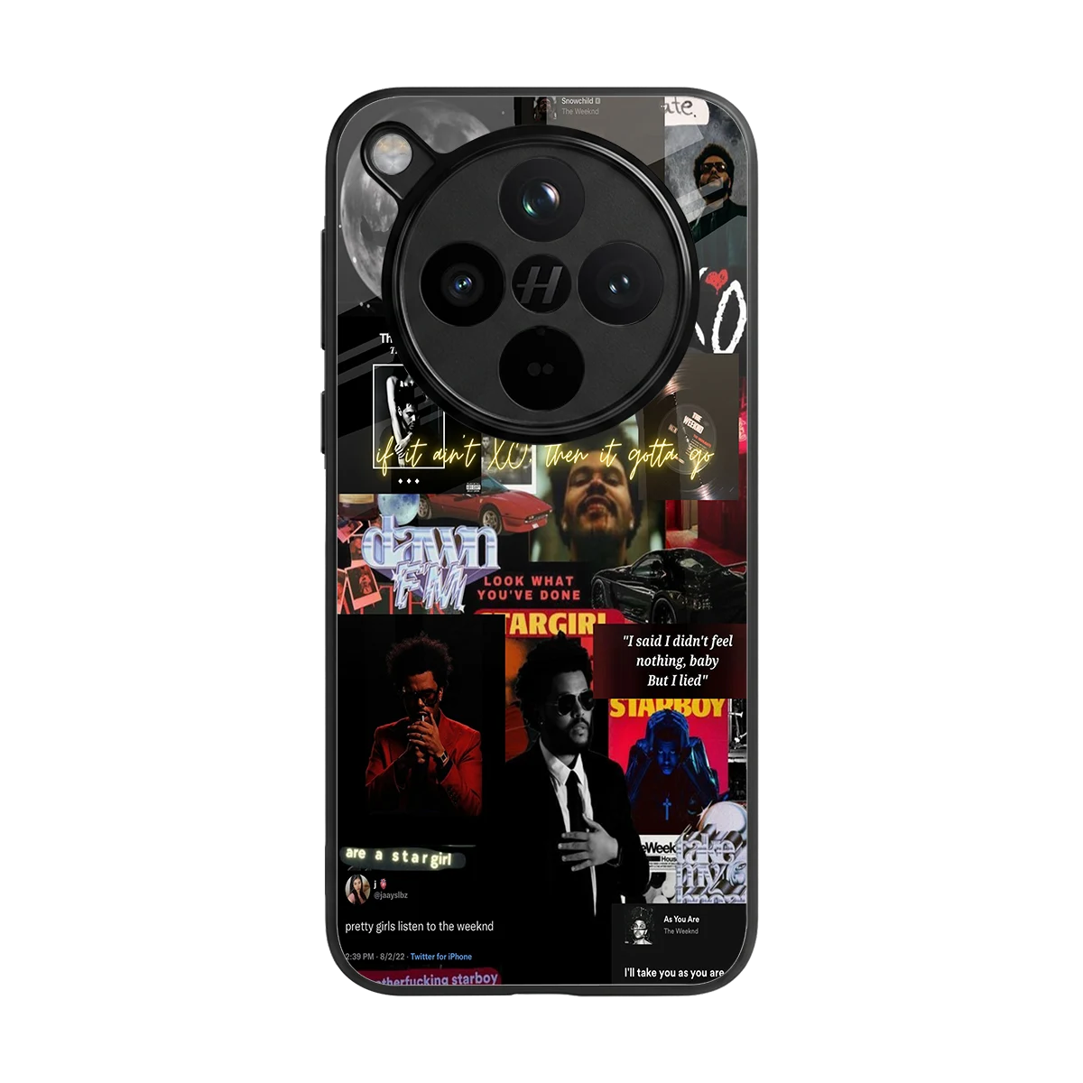 Star Boy Aura back phone cover | glass case for oppo find x8