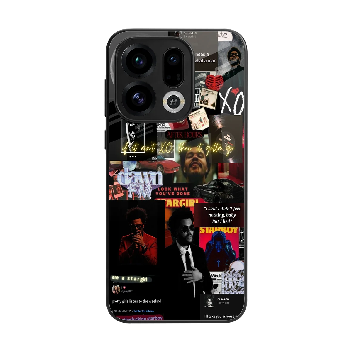 Star Boy Aura back phone cover | glass case for oppo find x9