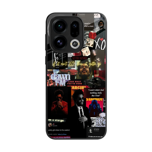 Star Boy Aura back phone cover | glass case for oppo find x9