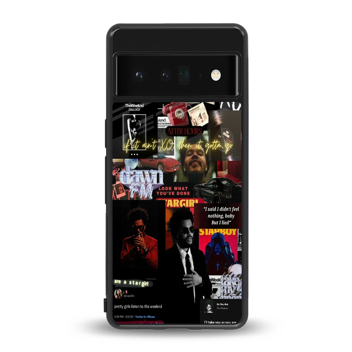 Star Boy Aura back phone cover | glass case for google pixel 6 pro