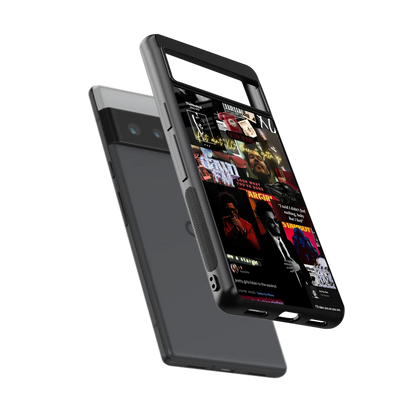 Star Boy Aura sleek google pixel 6 pro cover with tempered glass back and TPU edges