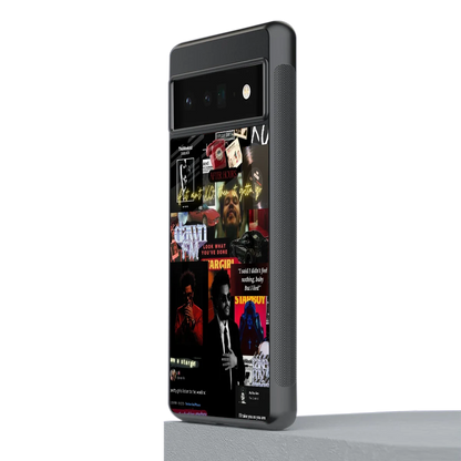 Star Boy Aura stylish phone case for google pixel 6 pro | glossy glass and slim fit