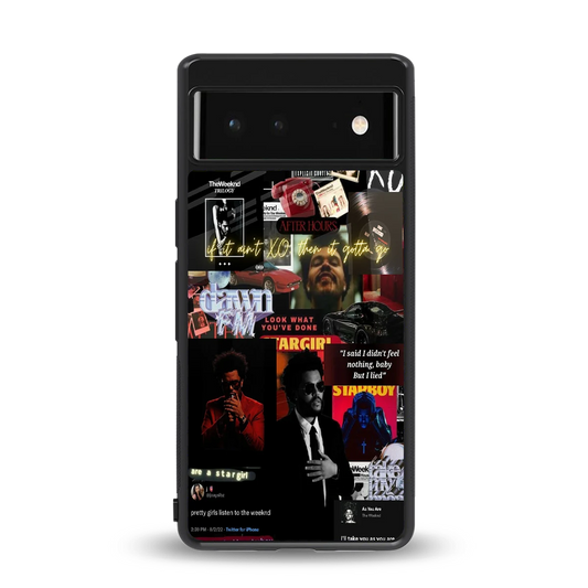Star Boy Aura back phone cover | glass case for google pixel 6a