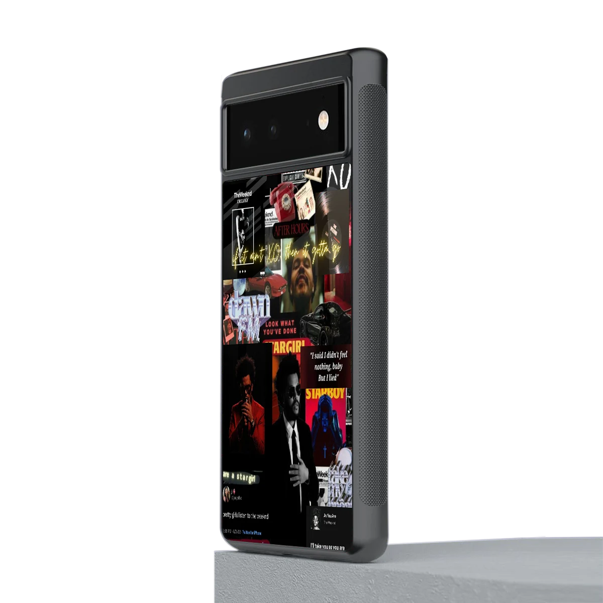 Star Boy Aura stylish phone case for google pixel 6a | glossy glass and slim fit