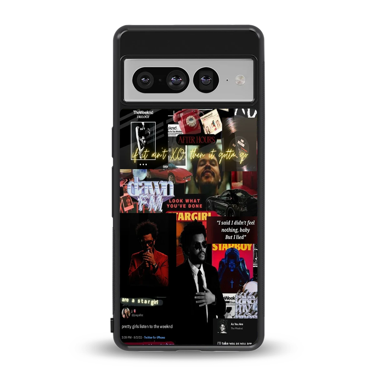 Star Boy Aura back phone cover | glass case for google pixel 7 pro