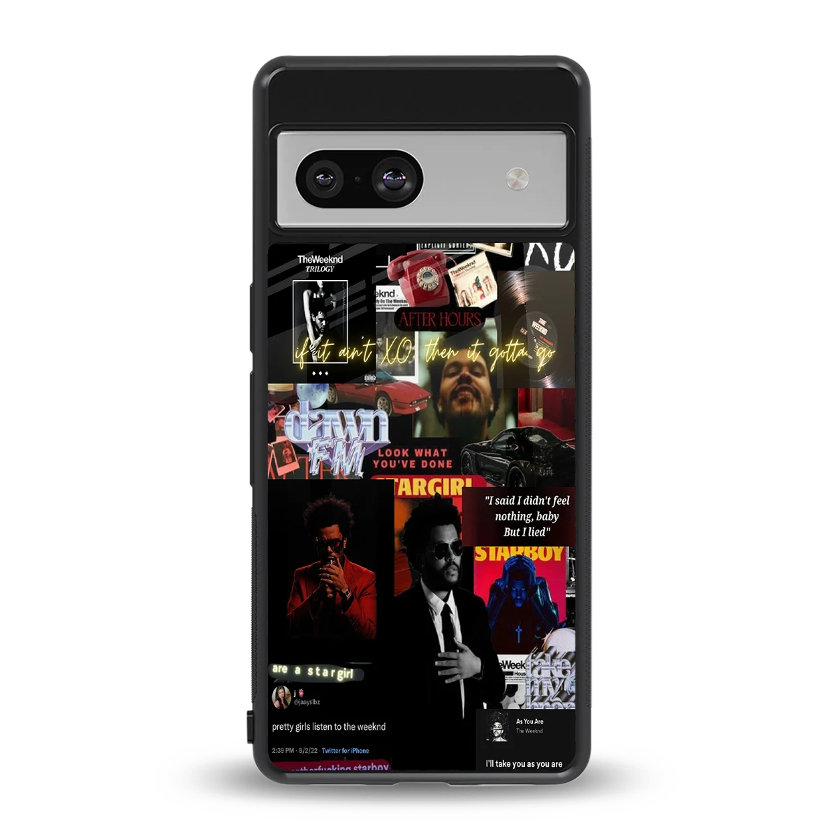 Star Boy Aura back phone cover | glass case for google pixel 7a