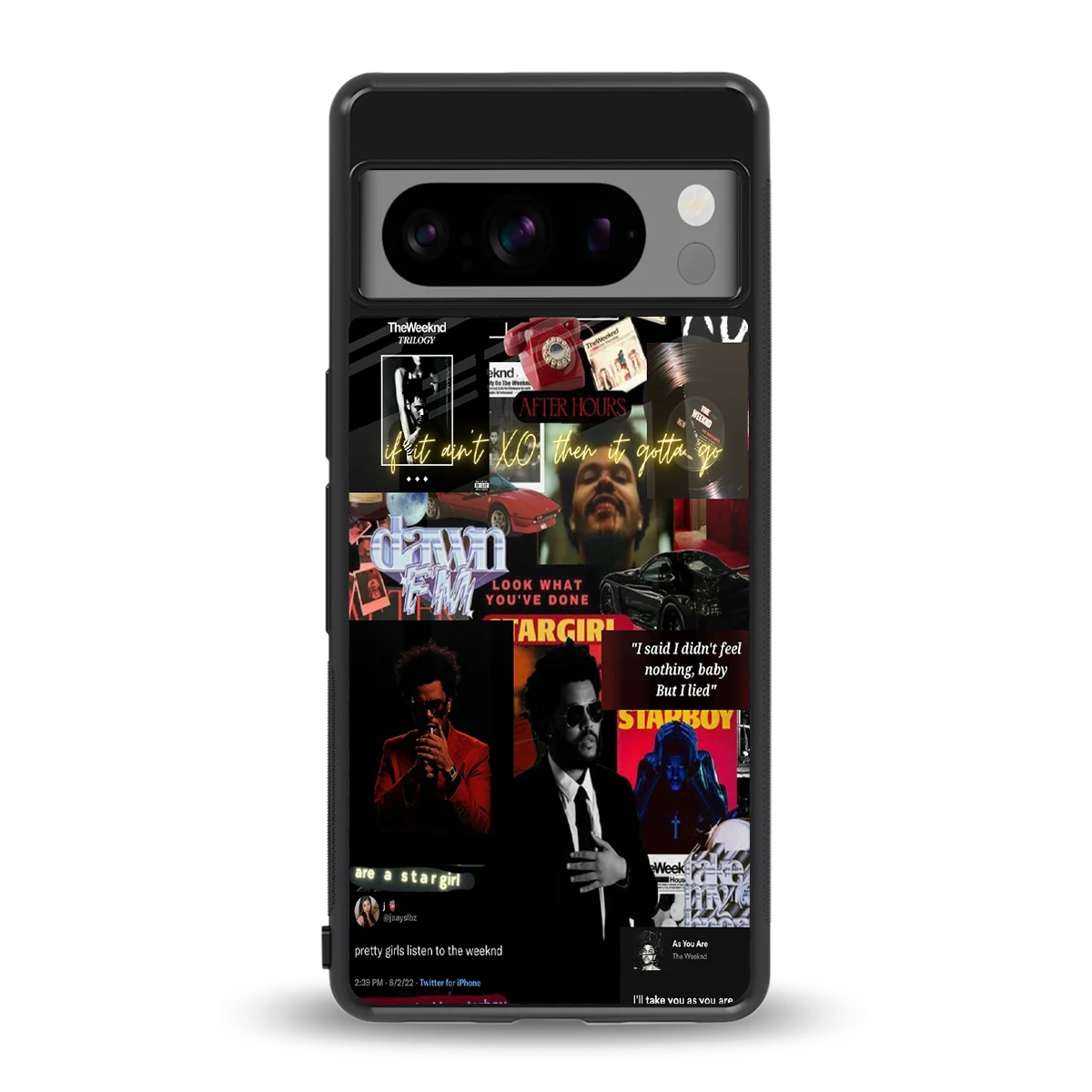 Star Boy Aura back phone cover | glass case for google pixel 8 pro