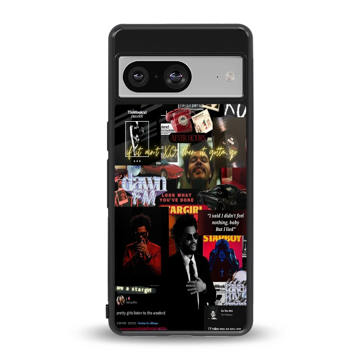 Star Boy Aura back phone cover | glass case for google pixel 8
