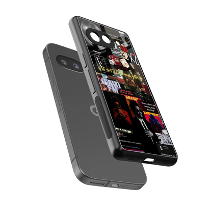 Star Boy Aura sleek google pixel 10a cover with tempered glass back and TPU edges