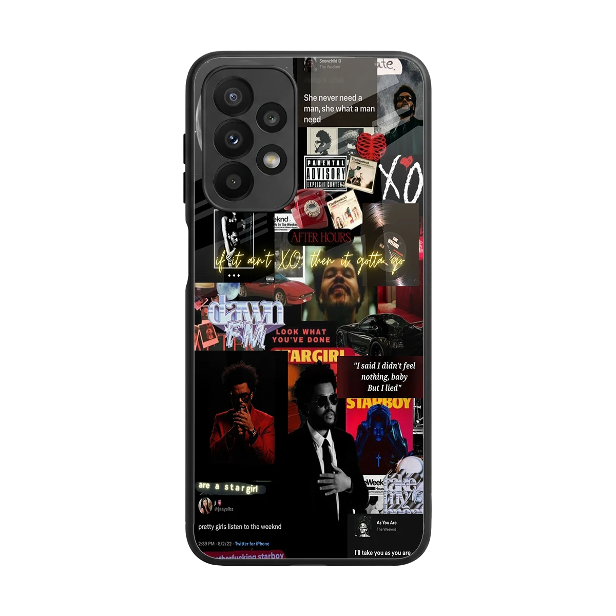 Star Boy Aura back phone cover | glass case for samsung galaxy a23
