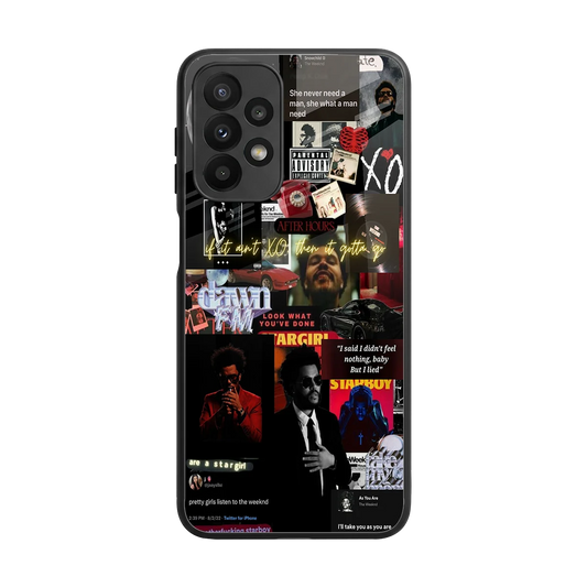 Star Boy Aura back phone cover | glass case for samsung galaxy a23