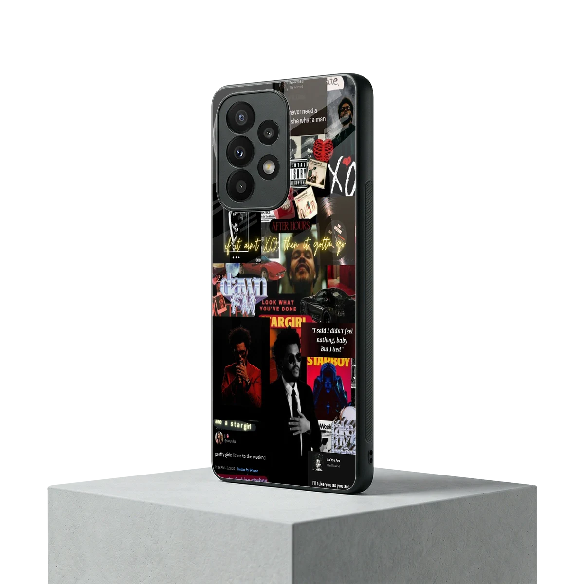 Star Boy Aura samsung galaxy a23 mobile cover | shockproof glass phone case