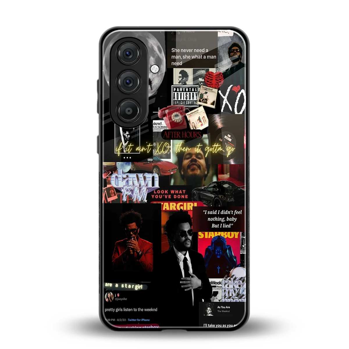 Star Boy Aura back phone cover | glass case for samsung galaxy a36 5g