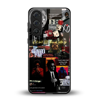 Star Boy Aura back phone cover | glass case for samsung galaxy m34 5g