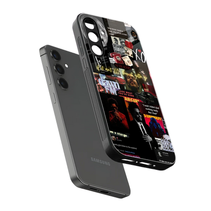 Star Boy Aura sleek samsung galaxy a14 5g cover with tempered glass back and TPU edges