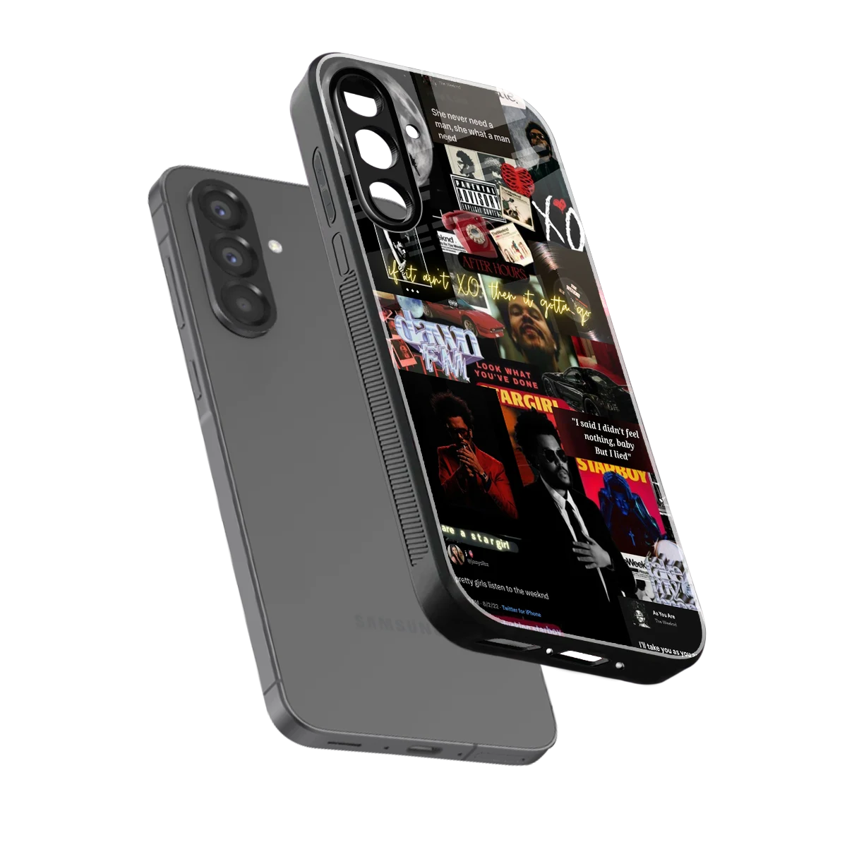 Star Boy Aura sleek samsung galaxy a17 5g cover with tempered glass back and TPU edges