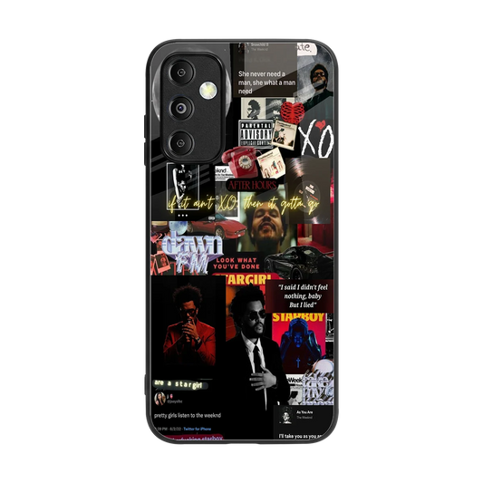 Star Boy Aura back phone cover | glass case for samsung galaxy m14 5g