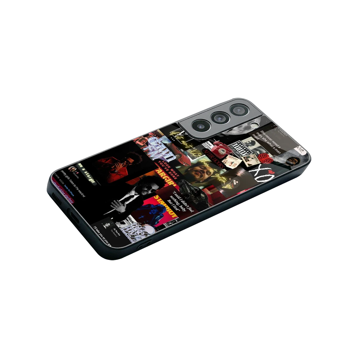 Star Boy Aura stylish phone case for samsung galaxy s22 | glossy glass and slim fit