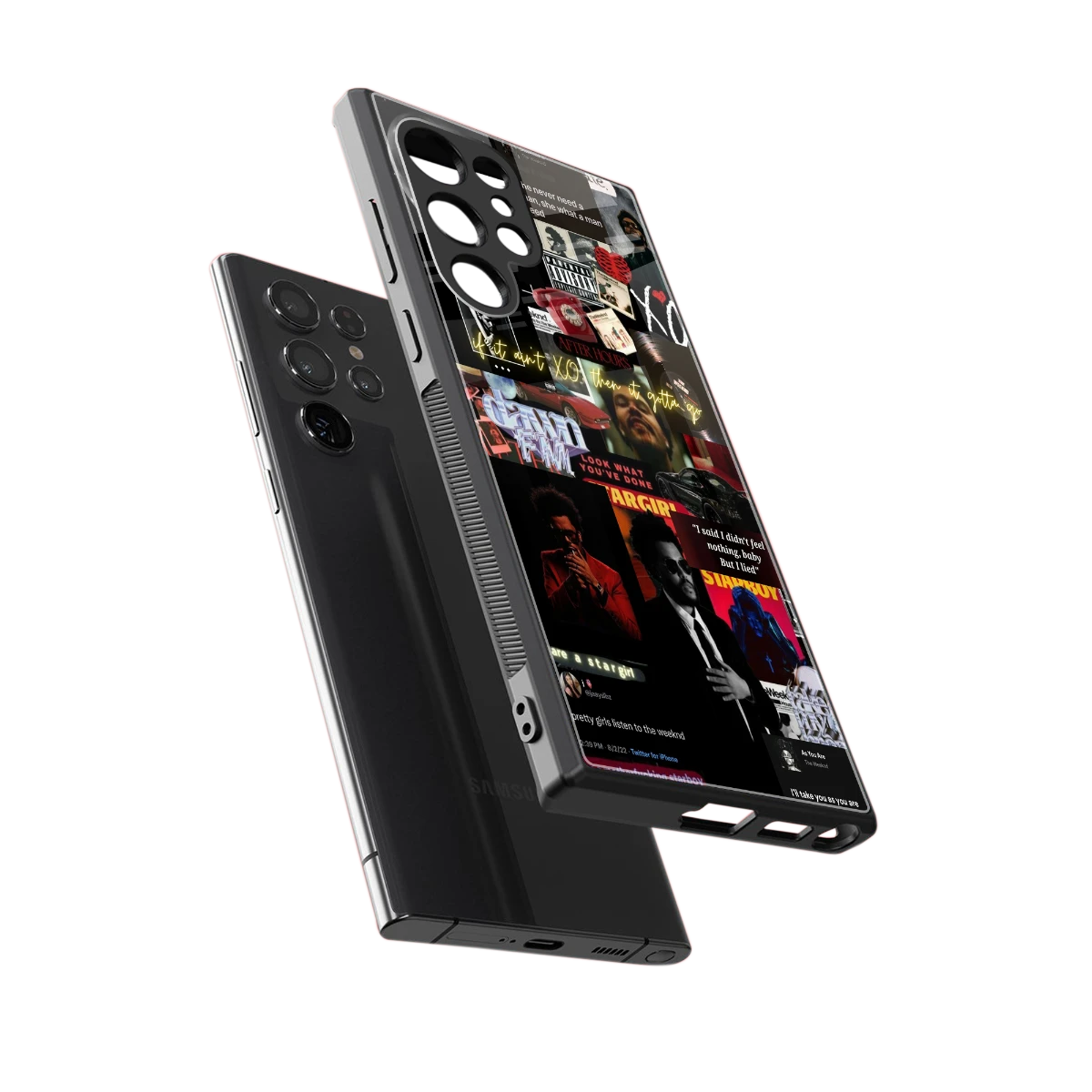 Star Boy Aura sleek samsung galaxy s24 ultra cover with tempered glass back and TPU edges
