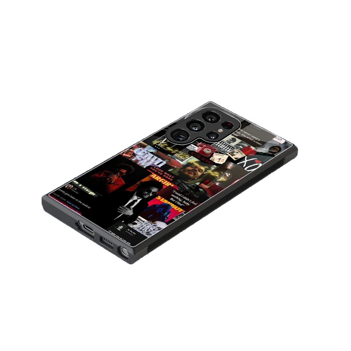 Star Boy Aura stylish phone case for samsung galaxy s24 ultra | glossy glass and slim fit
