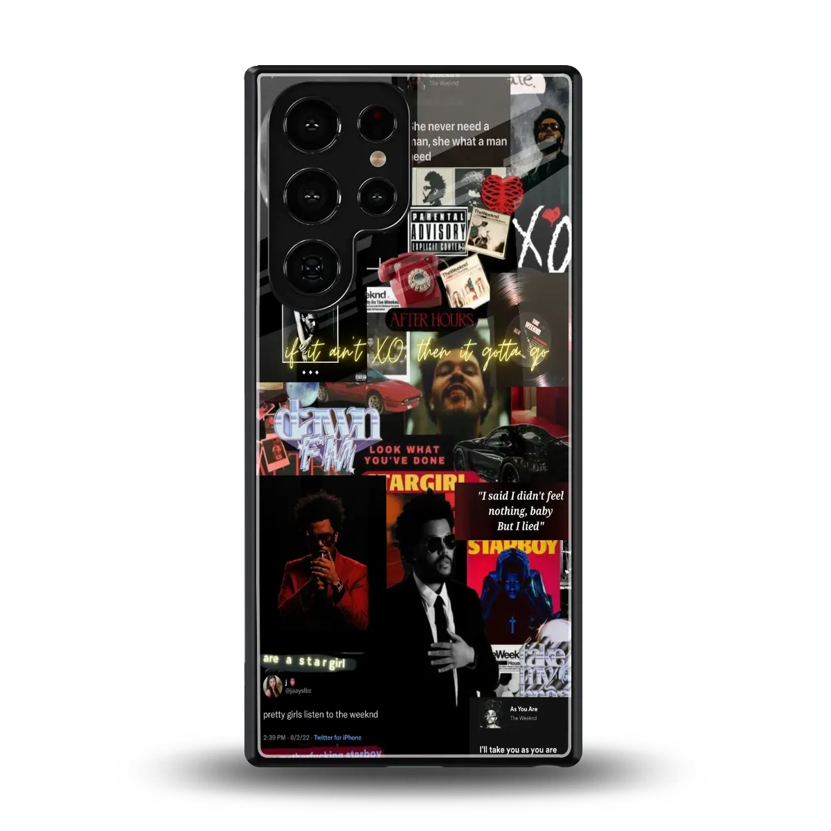 Star Boy Aura back phone cover | glass case for samsung galaxy s25 ultra