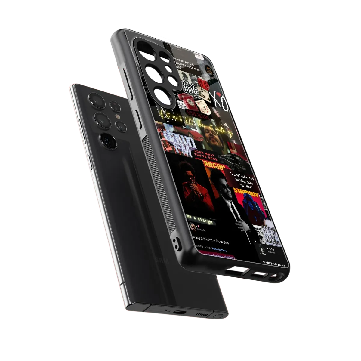 Star Boy Aura sleek samsung galaxy s25 ultra cover with tempered glass back and TPU edges