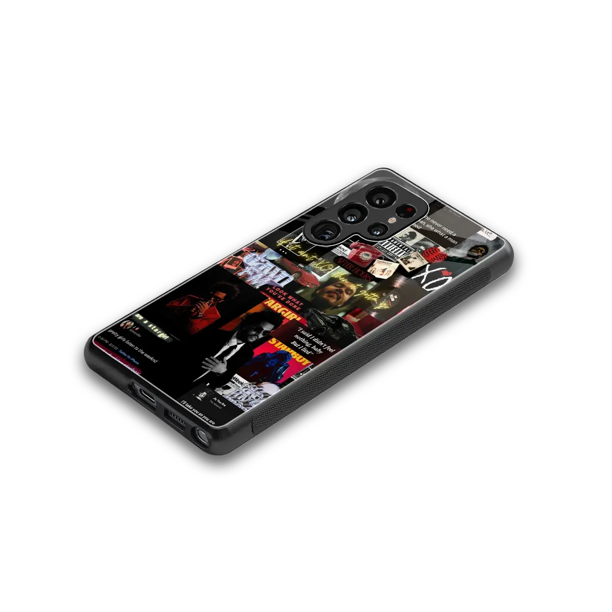 Star Boy Aura stylish phone case for samsung galaxy s25 ultra | glossy glass and slim fit