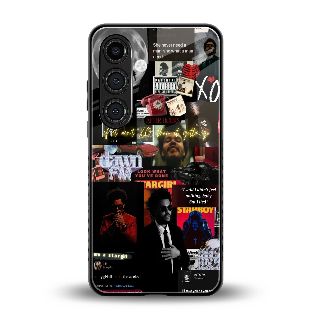 Star Boy Aura back phone cover | glass case for samsung galaxy s24