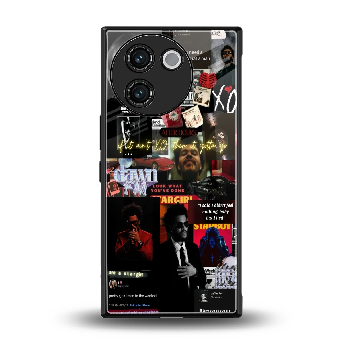 Star Boy Aura back phone cover | glass case for vivo v30e